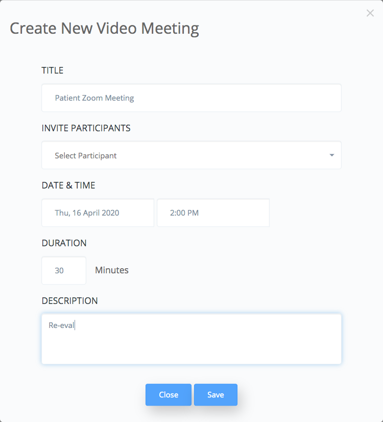 Scheduling Zoom Meetings from AMP Recover AMP Recover